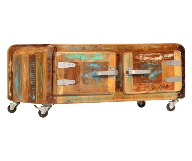 Stolić za kavu, 85 x 55 x 40 cm, reciklirano masivno drvo