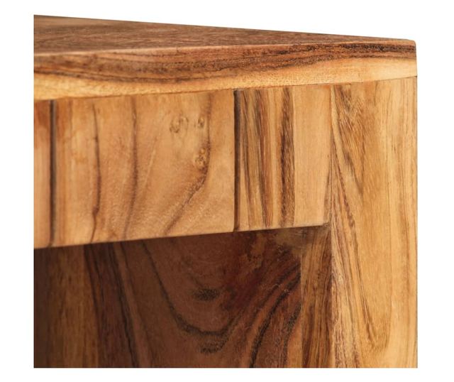 Stolić za kavu, 90 x 50 x 45 cm, masivno drvo akacije