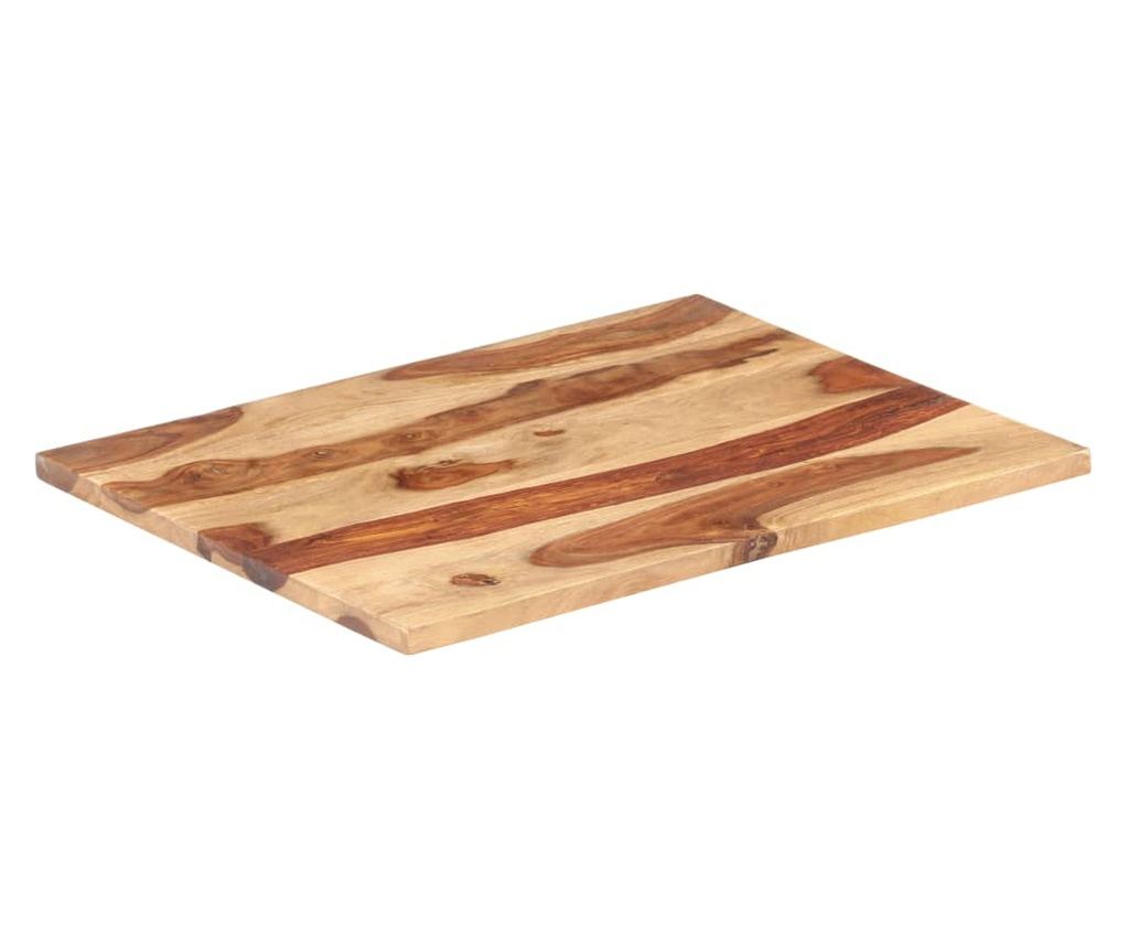 Stolna ploča, 60 x 80 cm, masivno drvo sheesham, 25-27 mm - 2