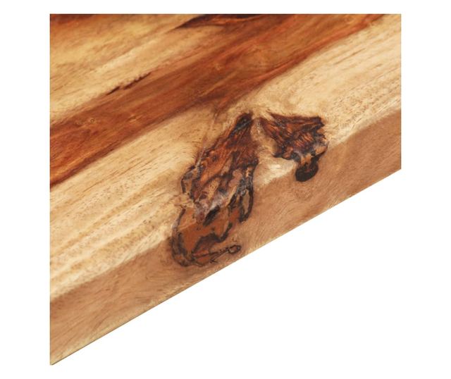 Blat od stola, 60x60 cm, masivno sheesham drvo, 25-27 mm