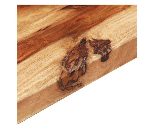 Stolna ploča, 70 x 90 cm, masivno drvo sheesham, 25-27 mm