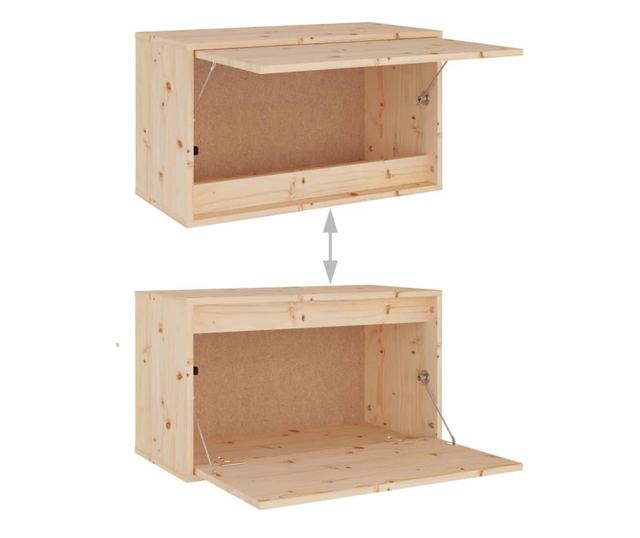 TV komode, 3 kom., masivno drvo bora