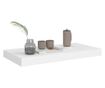 fehér MDF lebegő fali polc 50 x 23 x 3,8 cm