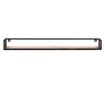 2 db tömör újrahasznosított fa fali polc 160 cm