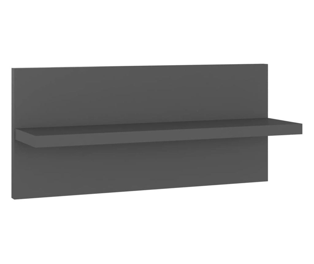 4 db szürke forgácslap fali polc 40 x 11,5 x 18 cm - 8