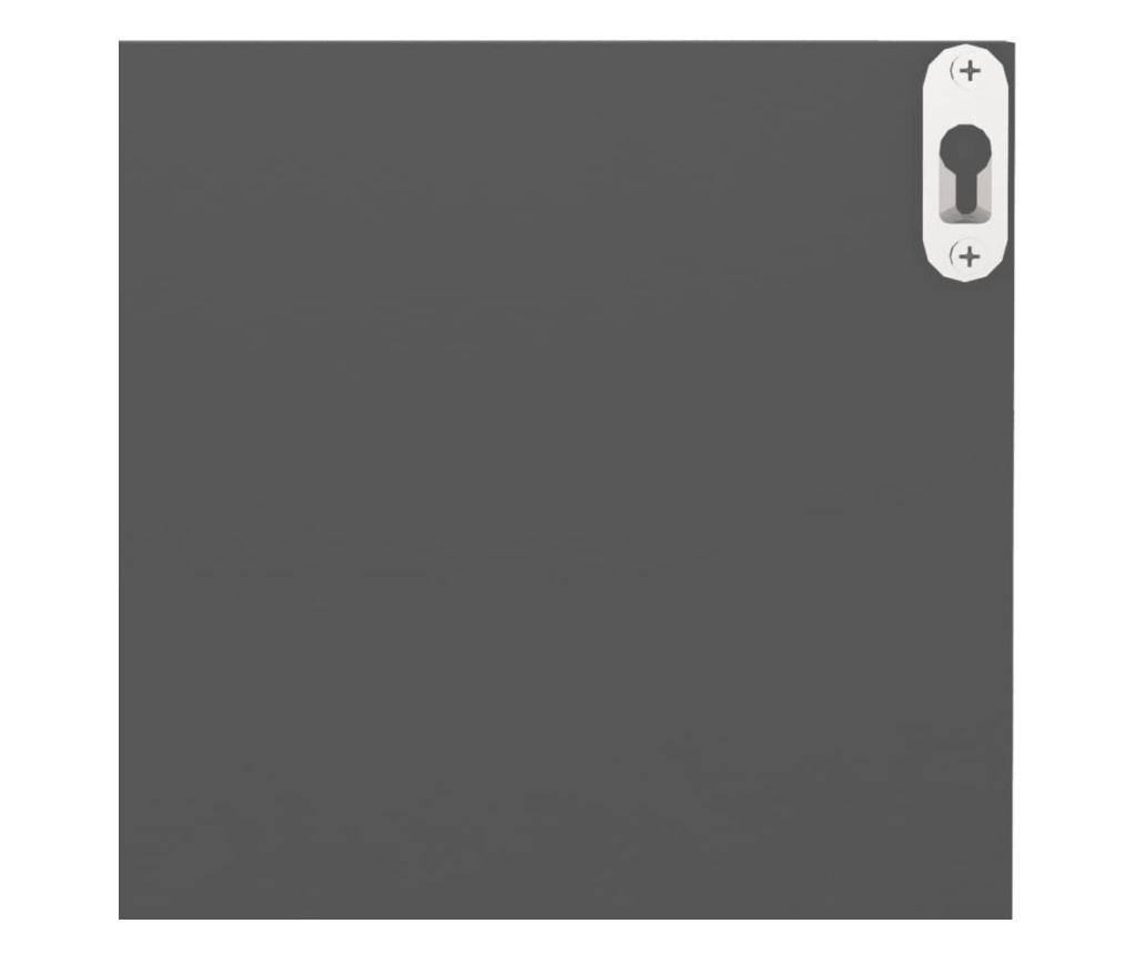 4 db szürke forgácslap fali polc 40 x 11,5 x 18 cm - 14