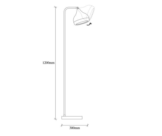 Лампа за под - Vivre