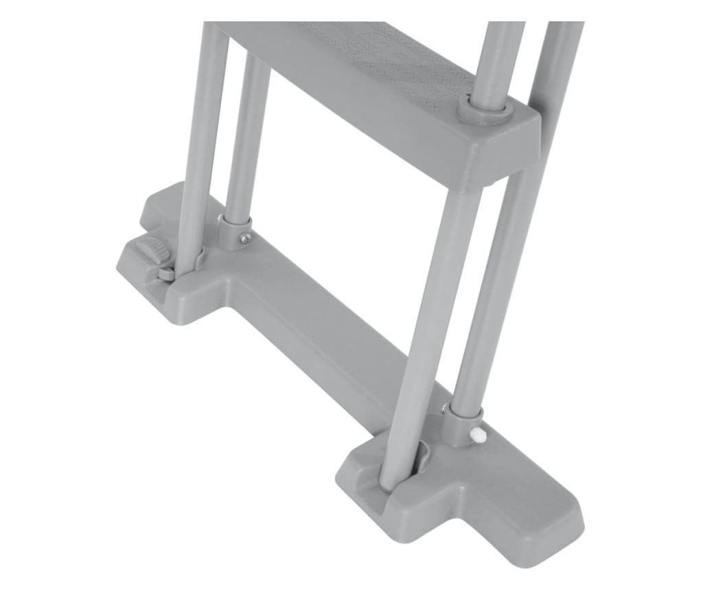 Flowclear 4 fokos biztonsági medencelétra 132 cm - 4