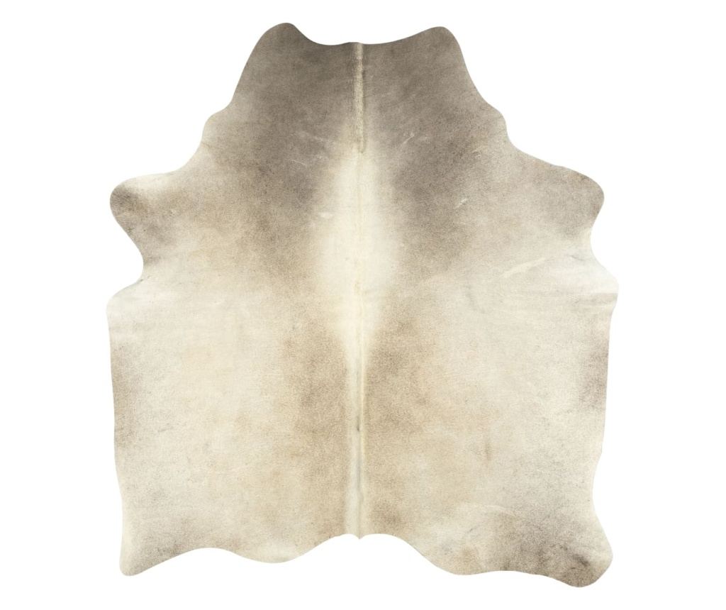 Tepih od prirodne kravlje kože, bež, 150 x 170 cm - 7