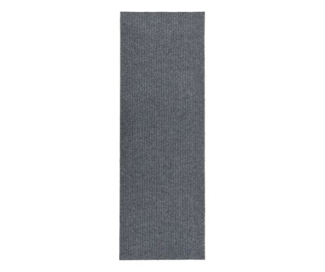 Μοκέτα Διάδρομος με Παγίδα Σκόνης, Γκρι, 100x350 εκ.