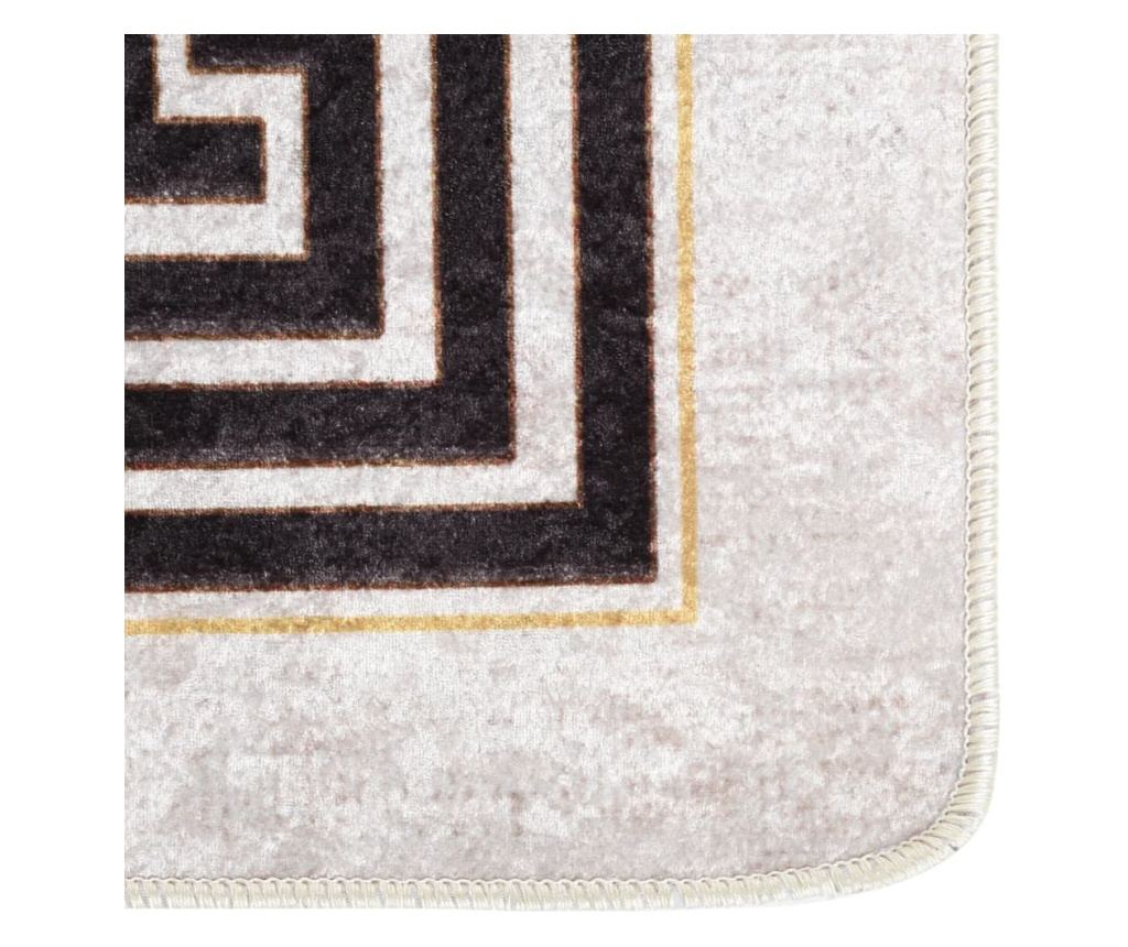 Perivi tepih, svijetlo bež, 160x230 cm, protuklizni - 5