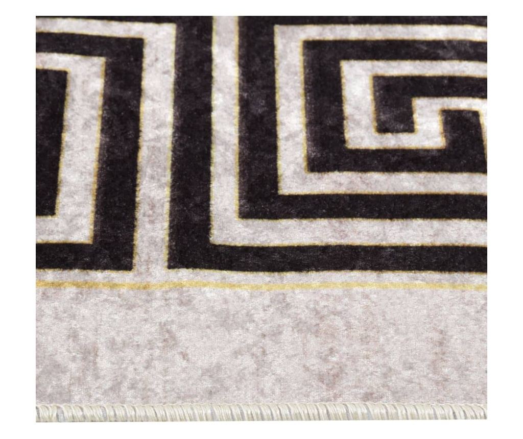 Perivi tepih, svijetlo bež, 160x230 cm, protuklizni - 3