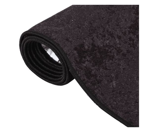 antracitszürke mosható csúszásgátló szőnyeg 150 x 230 cm