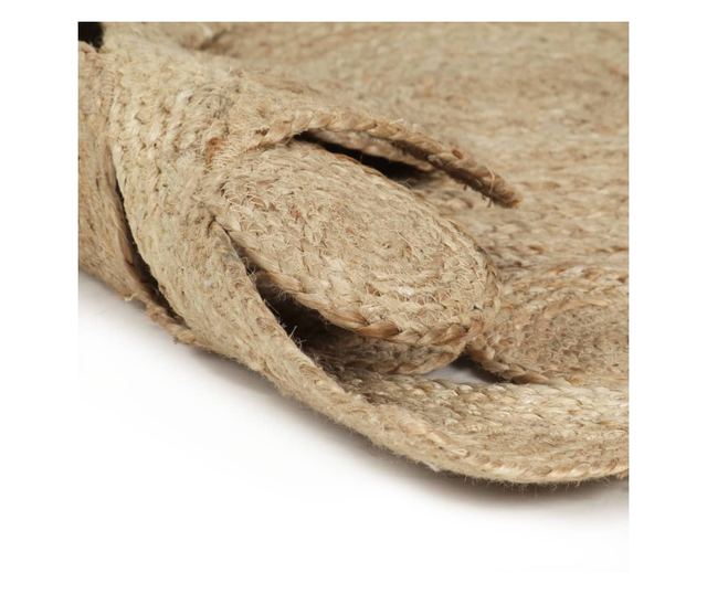 Ručni tepih od pletene jute, 120 cm