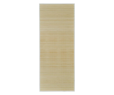 Mata bambusowa na podłogę, 100x160 cm, naturalna