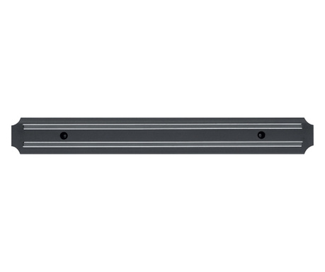 Mágneses tartó IdeallStore konyhai késekhez, PVC, 49 cm, fekete