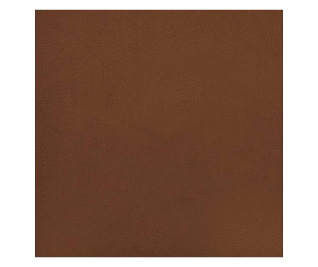 Sedežna garnitura z taburejem, rjava, mikrovlakna