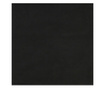 Madrac s džepičastim oprugama crni 140x190x20 cm baršunasti