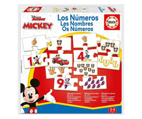 Настолна игра Educa Disney Junior Los Números