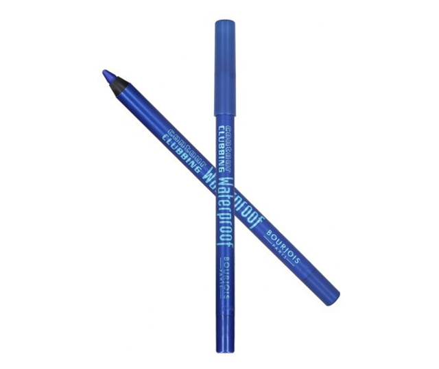 Creion de ochi, Bourjois, Contour Clubbing Waterproof, 46 Bleu Neon