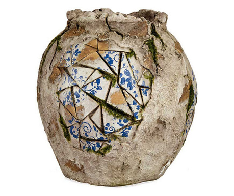 Decorative Figure for Garden Ваза Завършек със състаряващо покритие Полирезин (27 x 27 x 27 cm)