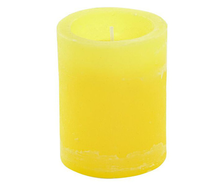 Свещ DKD Home Decor Цитронела Жълт Восък (7 cm)