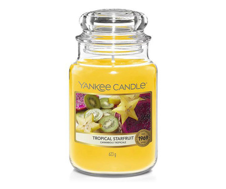 Свещ Yankee Candle Tropical Starfruit голям буркан