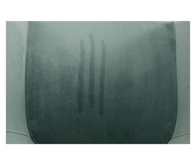 Mint Green Upholstered Chair with Beech Legs - Odovel 56x63x82 cm