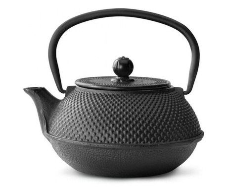 Bili-Oriental teáskanna, öntöttvas, 18x11 cm, 1.8 l, fekete