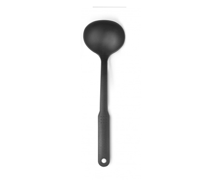Polonic Ibili-Soft, nailon, 31 cm, negru