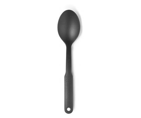 Lingura gatit Ibili-Soft, nailon, 30.5 cm, negru