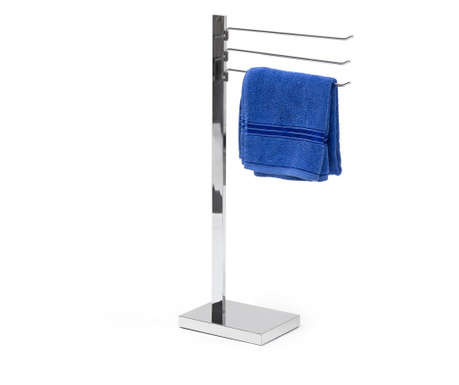 Suport prosoape tip stand, Relaxdays, otel, 78 x 18 x 28 cm