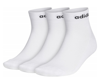 Set 3 perechi sosete Adidas Hc Ankle, 43-45