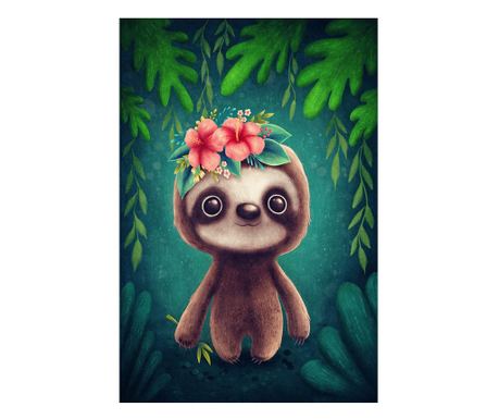 Slika, Cute Sloth, 20x30cm