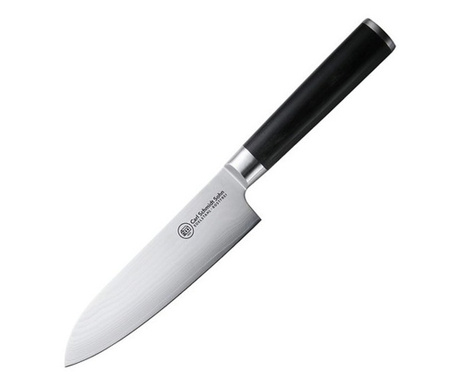 Нож CS Solingen, Santoku, Konstanz, Дамаска стомана, Острие 18 см