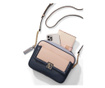 Geanta, Victoria's Secret, The Victoria Top Zip Crossbody, Pastel Colorblock