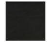 Madrac s džepičastim oprugama crni 80 x 200 x 20 cm baršunasti