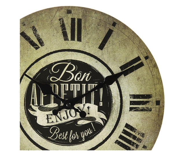 Стенен часовник Bon Appetit 30х3см