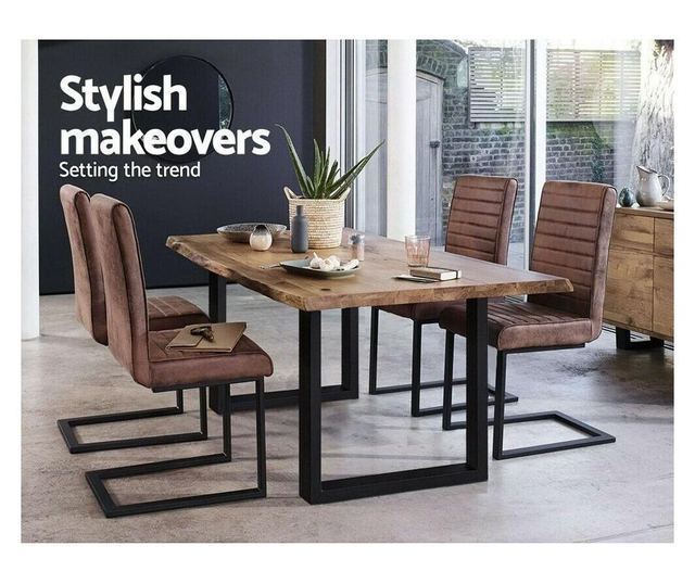 Set 2 picioare masa,72 cm H x 60 cm L Profil Lat , Vopsire in camp electrostic, FInisaje Premium , BalustradeTM, Metal Negru