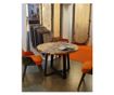 Set Picior Masa Rotunda Central, Stil Scandinav Trapez,72 cm H x 60 cm L ,  Vopsire in camp electrostic, Finisaje Premium, Balus