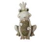 Decoratiune gradina, ceramica, broasca regina, 28.5x23x43 cm