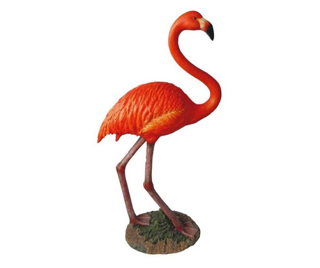 Decoratiune gradina, polirasina, flamingo, 57x26x107 cm