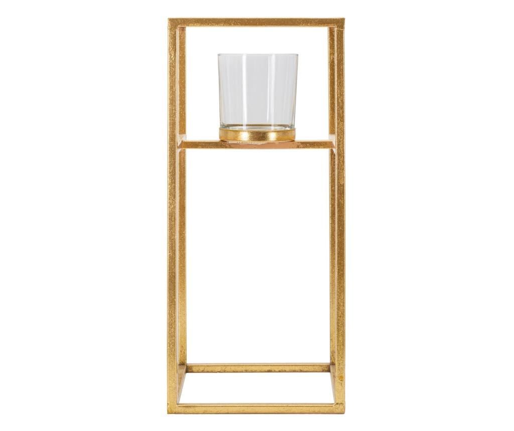Suport pentru lumânare Elegant cm 15x15x35 - 4