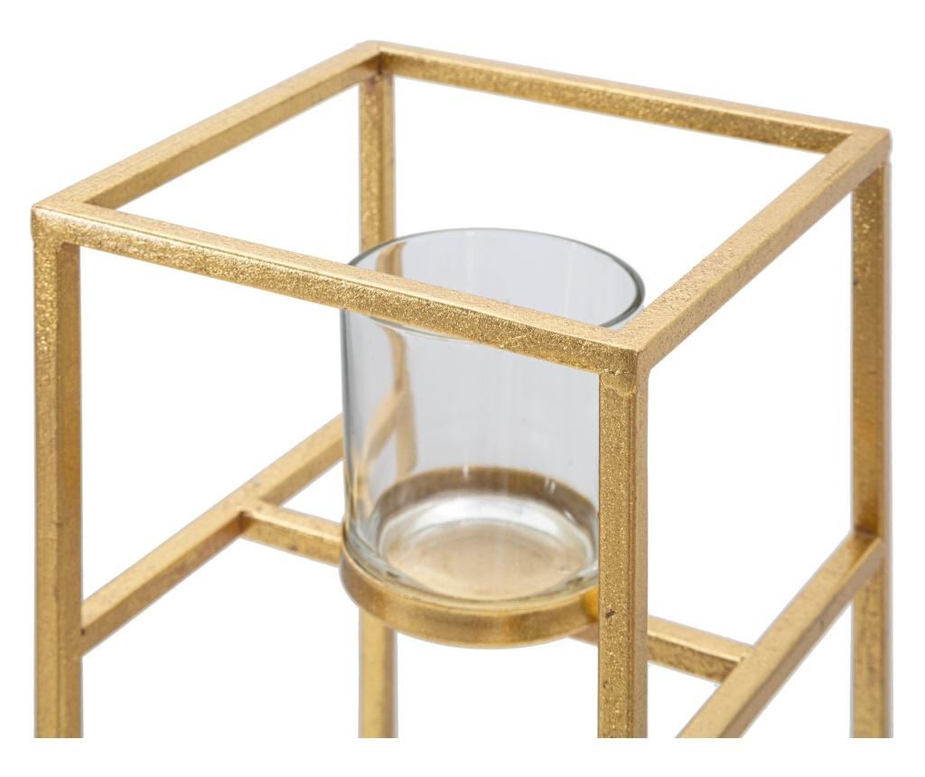Suport pentru lumânare Elegant cm 15x15x35 - 5