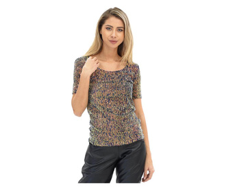 Bluza cu paiete colorate  38