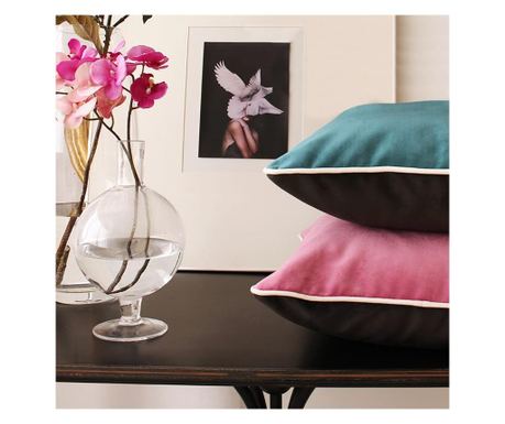 2 db MCT Bianca Velvet dekoratív párna készlet 45 x 45 cm