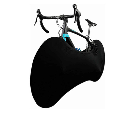 Водоустойчиво покривало за велосипед или мотоциклет MCT-BYC4462N, черно, 150 см