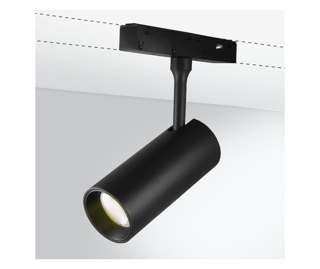 Proiector LED Sina Magnetica, Lumina Calda, Reglabil, 7W, Negru