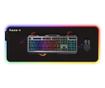 Геймърска светеща подложка за мишка HUZARO LED RGB дизайн 80х30см
