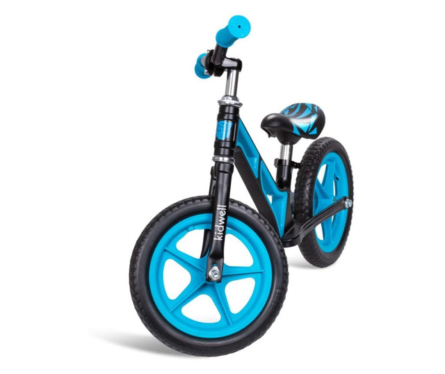 Bicicleta de echilibru fara pedale kidwell comet nergu - albastru pentru copii